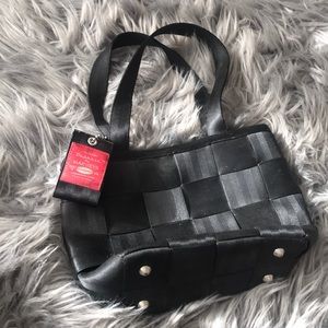 Black Harvey Seatbelt bag.